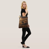 Tote Bag Leather Ranch Sunrise (Sur le modèle)