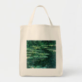 Tote Bag L'EAU MENSONNE EN ÉTANG VERT par Claude Monet (Devant)