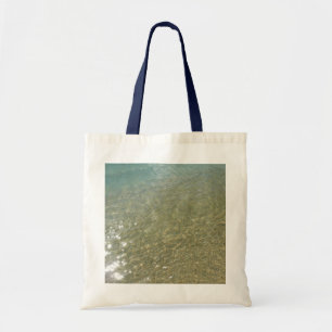 Tote Bag L'eau sur la plage I Photographie Abstraite de la