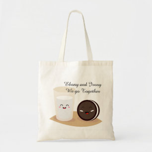 Tote Bag L'ébène et l'ivoire ensemble Fourre-tout