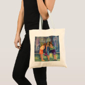 Tote Bag Lèche-vitrines Fourre-tout (Devant (produit))