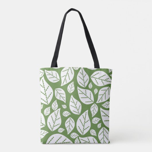 Tote Bag L'école des filles d'Austin Leaf Design Fourre-tou (Dos)