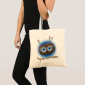 Tote Bag L'écossais 'hulule Toots Haggis (Devant (produit))