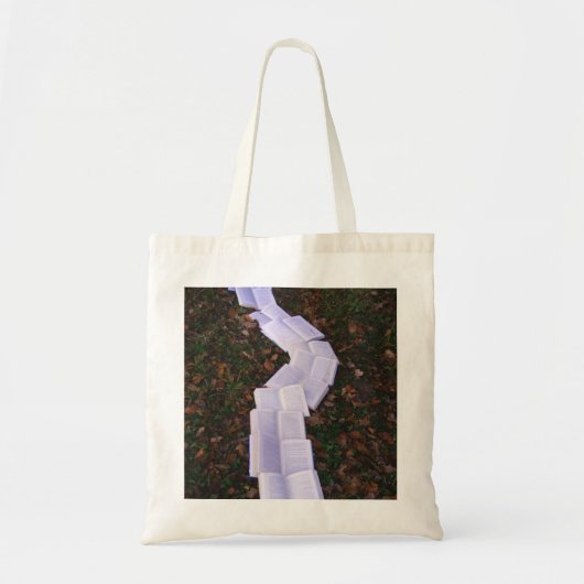 Tote Bag Lecteur de lecture de chemin de livre (Devant)