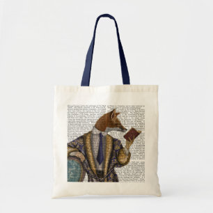 Tote Bag Lecteur de livre Fox