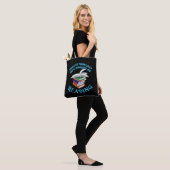 Tote Bag Lecture amusante - 100% Chance de lecture (Sur le modèle)