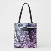 Tote Bag Lecture Art Nouveau Femme (Devant)