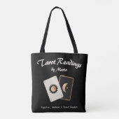 Tote Bag Lecture de la carte Tarot (Dos)