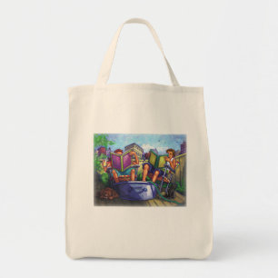 Tote Bag Lecture en été