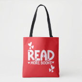 Tote Bag Lecture Livres amour (Devant)