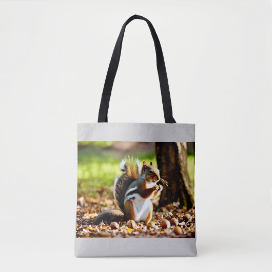 Tote Bag L'Écureuil Généreux (Devant)