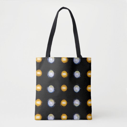 Tote Bag LED, fermer l'arrière - plan abstrait. (Devant)