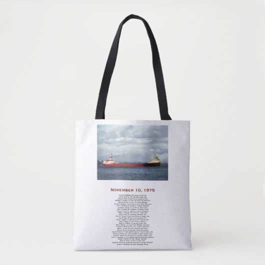 Tote Bag L'Edmund Fitzgerald (Devant)