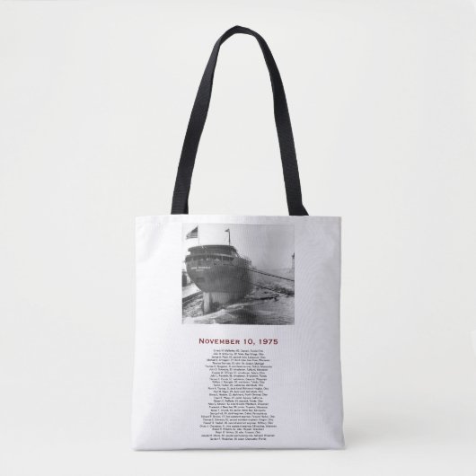 Tote Bag L'Edmund Fitzgerald (Devant)