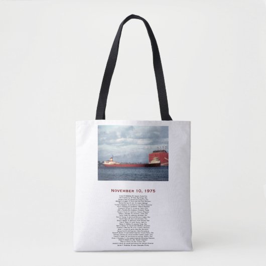 Tote Bag L'Edmund Fitzgerald (Devant)