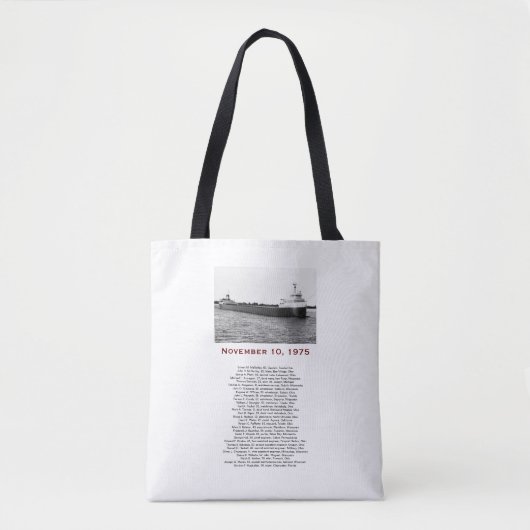 Tote Bag L'Edmund Fitzgerald (Devant)
