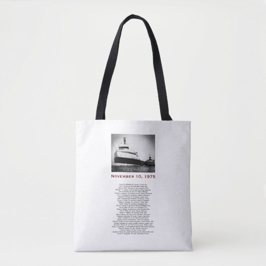 Tote Bag L'Edmund Fitzgerald (Devant)