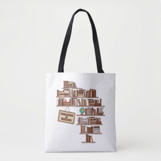 Tote Bag L'éducation est la liberté (Devant)