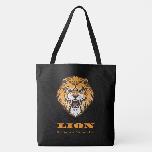 Tote Bag Leeuw (Voorkant)