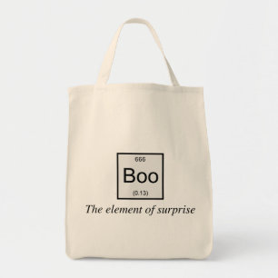 Tote Bag L'effet de surprise de table périodique est huent