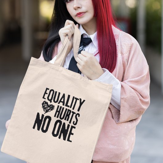 Tote Bag L'égalité ne fait de mal à personne Activisme de j