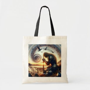 Tote Bag Légende de l'épée de chevalier fantaisie mignonne