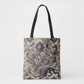 Tote Bag Légende des Gardiens Dorés — Victorien gothique