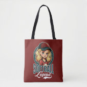 Tote Bag Légende du softball (Devant)