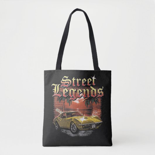 Tote Bag Légendes de rue - Design urbain de vêtements de ru (Devant)