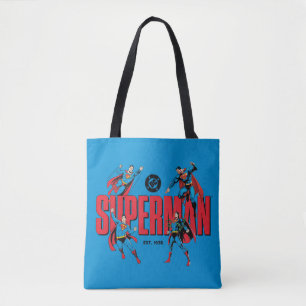 Tote Bag Légendes de Superman pour toujours Graphique