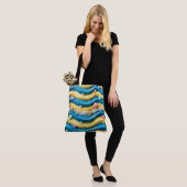 Tote Bag Legging Ocean Wave Cake - Étoile de mer côtière (Sur le modèle)