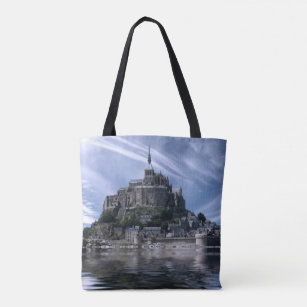 Tote Bag L'église du Mont St Michel Normandie