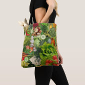 Tote Bag Légume 🥕 🥬 🧅 (De près)