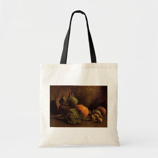 Tote Bag Légumes et Fruits par Vincent van Gogh (Devant)