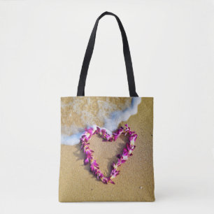Tote Bag Lei Heart