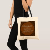 Tote Bag L'emballage ont du chocolat (Devant (produit))