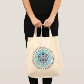 Tote Bag L'emblème du couronnement du roi Charles 2023 (Devant (produit))