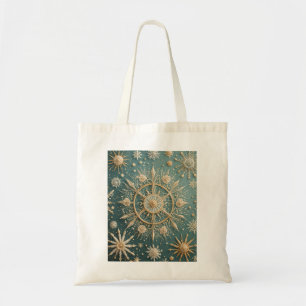 Tote Bag L'Embrace d'or d'hiver : une Serenade de flocon de
