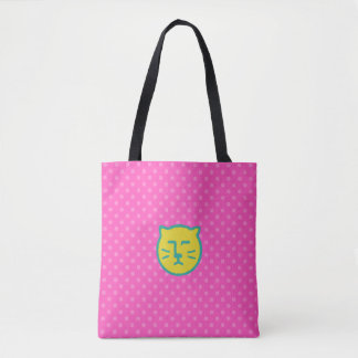Tote Bag Lemon Spicy Cat