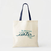 Tote Bag L'Endroit Le Plus Sûr (Devant)