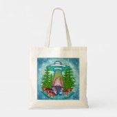 Tote Bag L'enlèvement de gnome extraterrestre  (Dos)