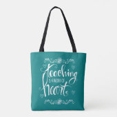 Tote Bag L'enseignement est un travail d'expression (Dos)