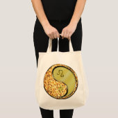 Tote Bag Léo et singe métallique (Devant (produit))