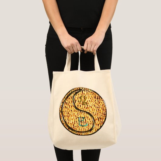 Tote Bag Leo & Fire Snake (Devant (produit))