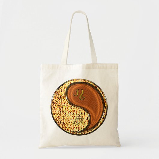 Tote Bag Leo & Wood Dragon (Devant)