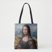 Tote Bag Leonardo da Vinci | Mona Lisa (Devant)
