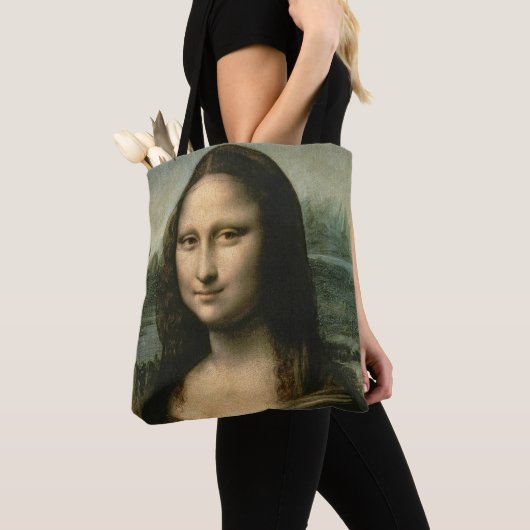 Tote Bag Leonardo Vinci | Mona Lisa, c.1503-6 (De près)