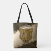 Tote Bag Leopard Avec Géode Brown (Dos)