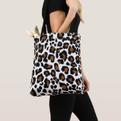 Tote Bag Leopard Big Cat Fur Motif Imprimer (De près)