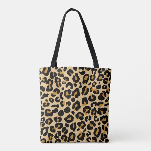Tote Bag Leopard classique moderne Cheetah tendance Chien p (Dos)